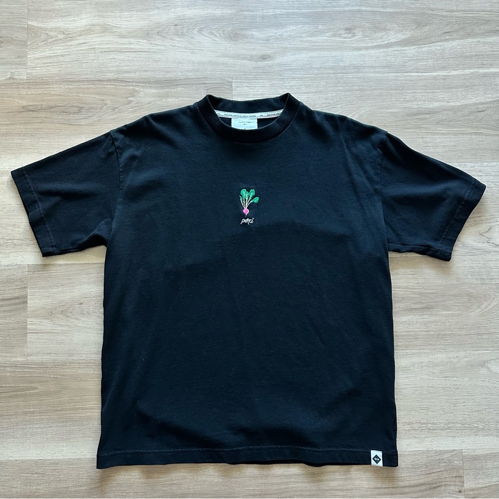 ‘percival’ embroidered short-sleeve tee